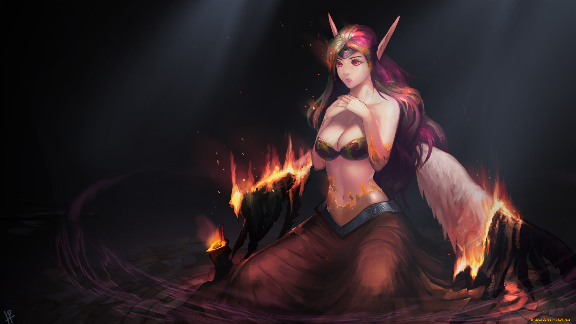 league of legends, , , , , , , league, of, legends, morgana, 